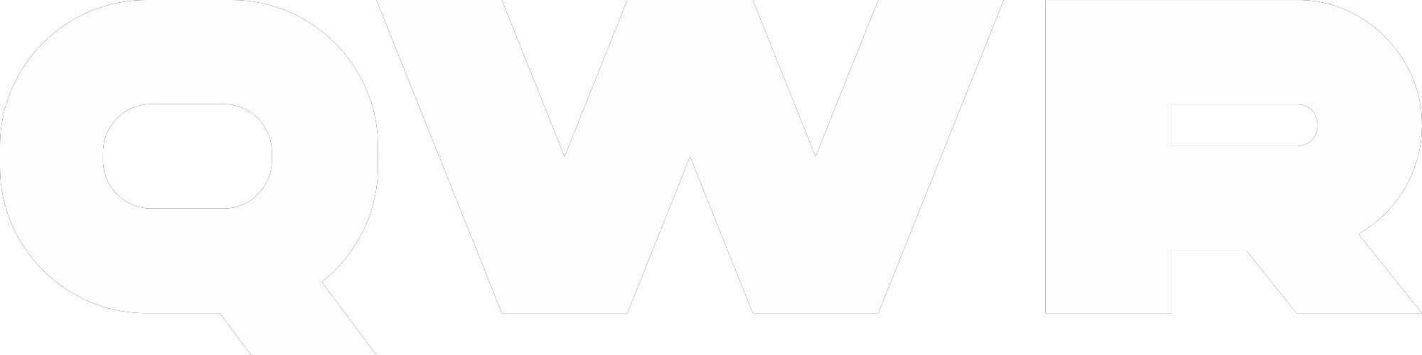 QWR Wordmark White