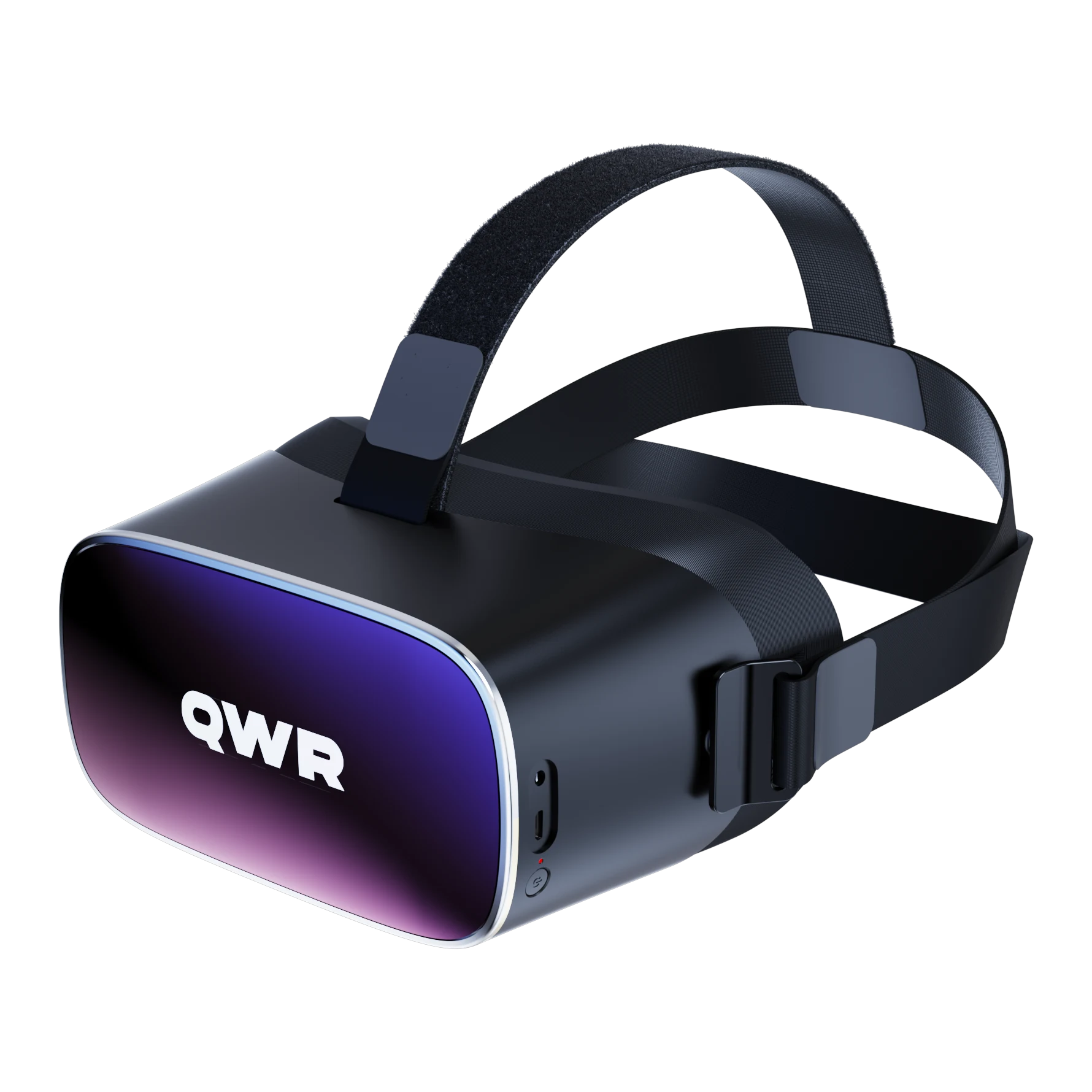 QVR-03-01A 3DoF standalone VR headset, QWR-branded product render
