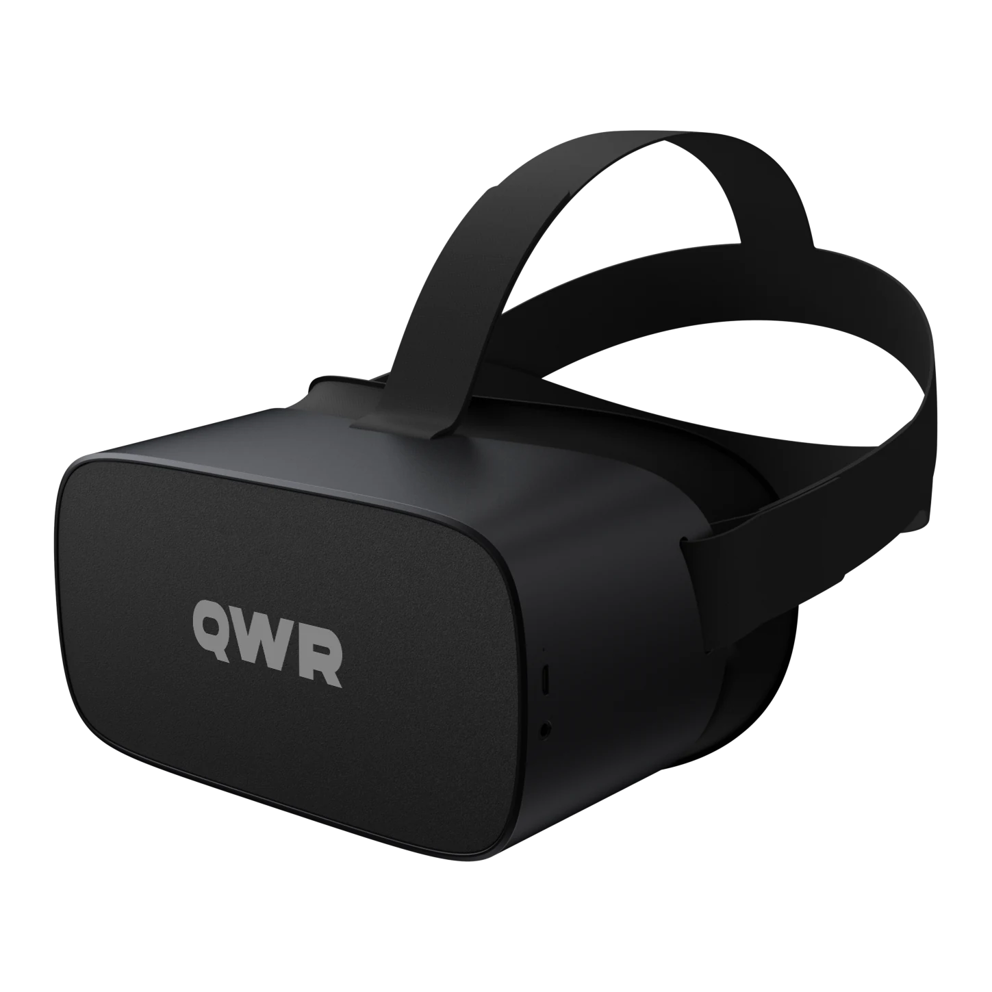 QVR-03-04 3DoF standalone VR headset, QWR-branded product render