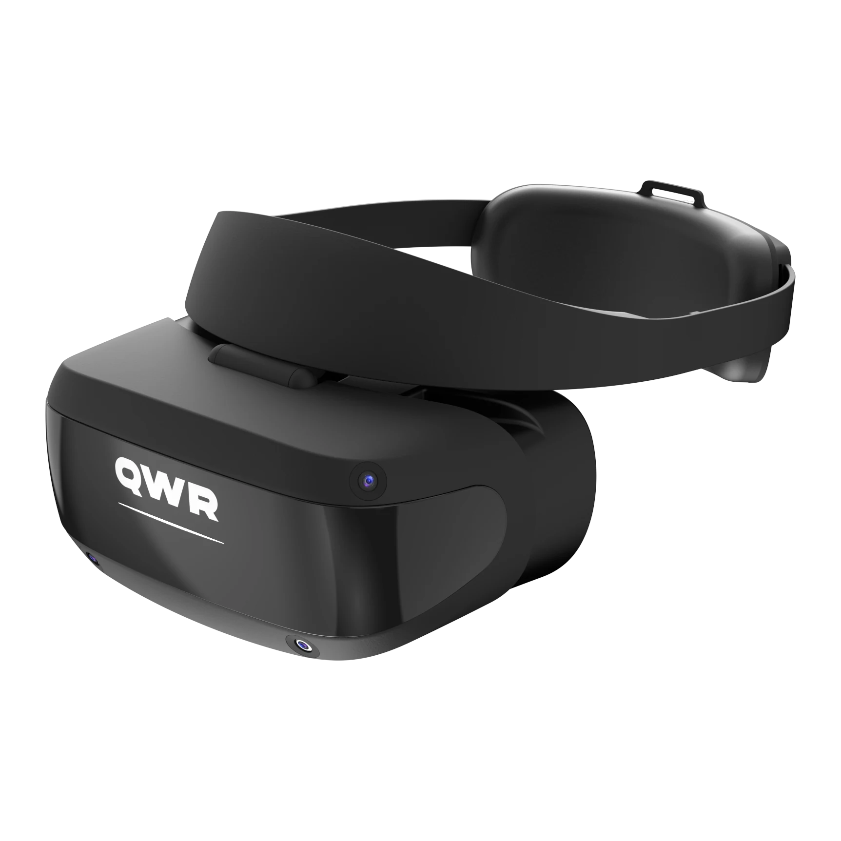 QVR-06-02 6DoF PC-tethered VR headset, QWR-branded product render