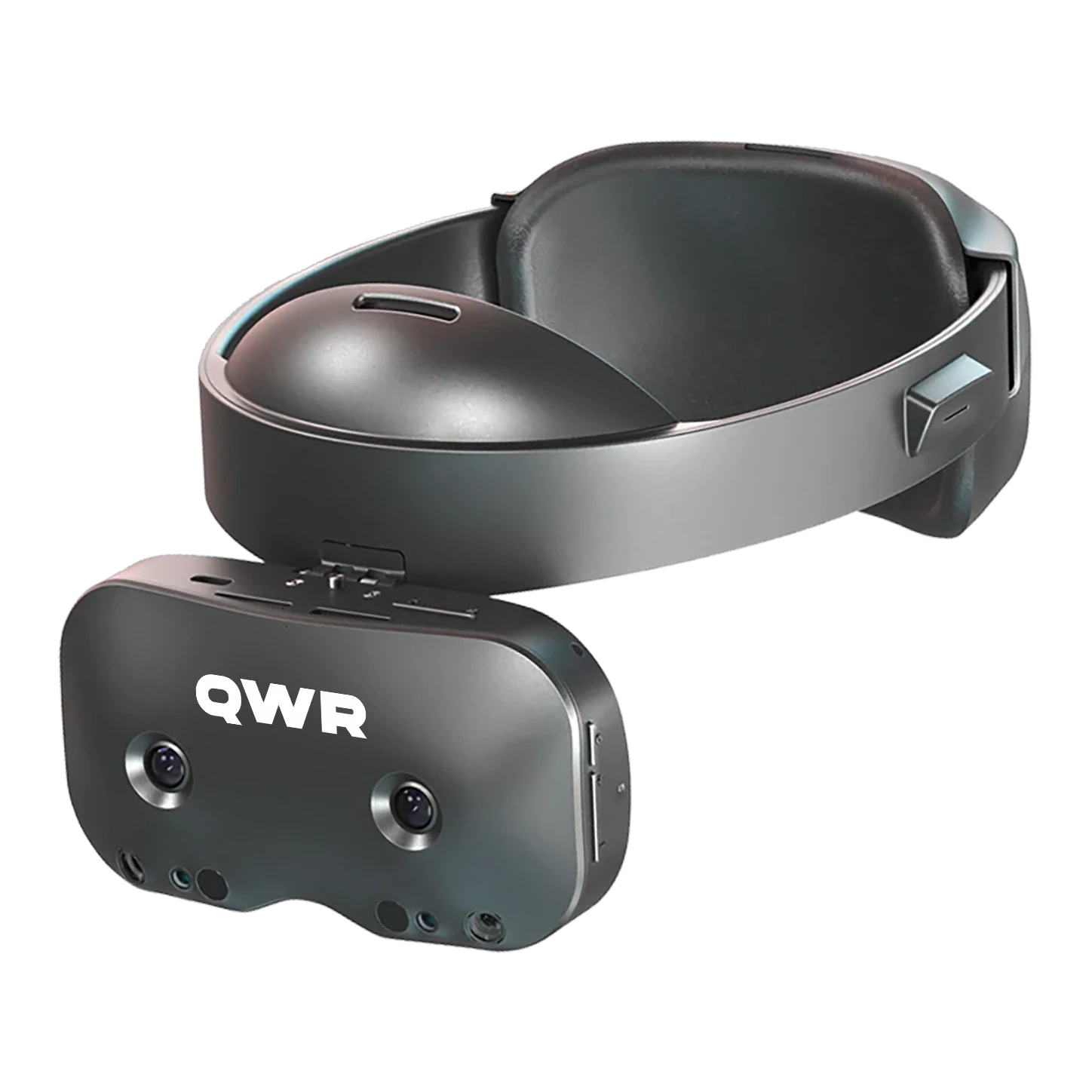 QXR-06-02 6DoF standalone XR headset, QWR-branded product render