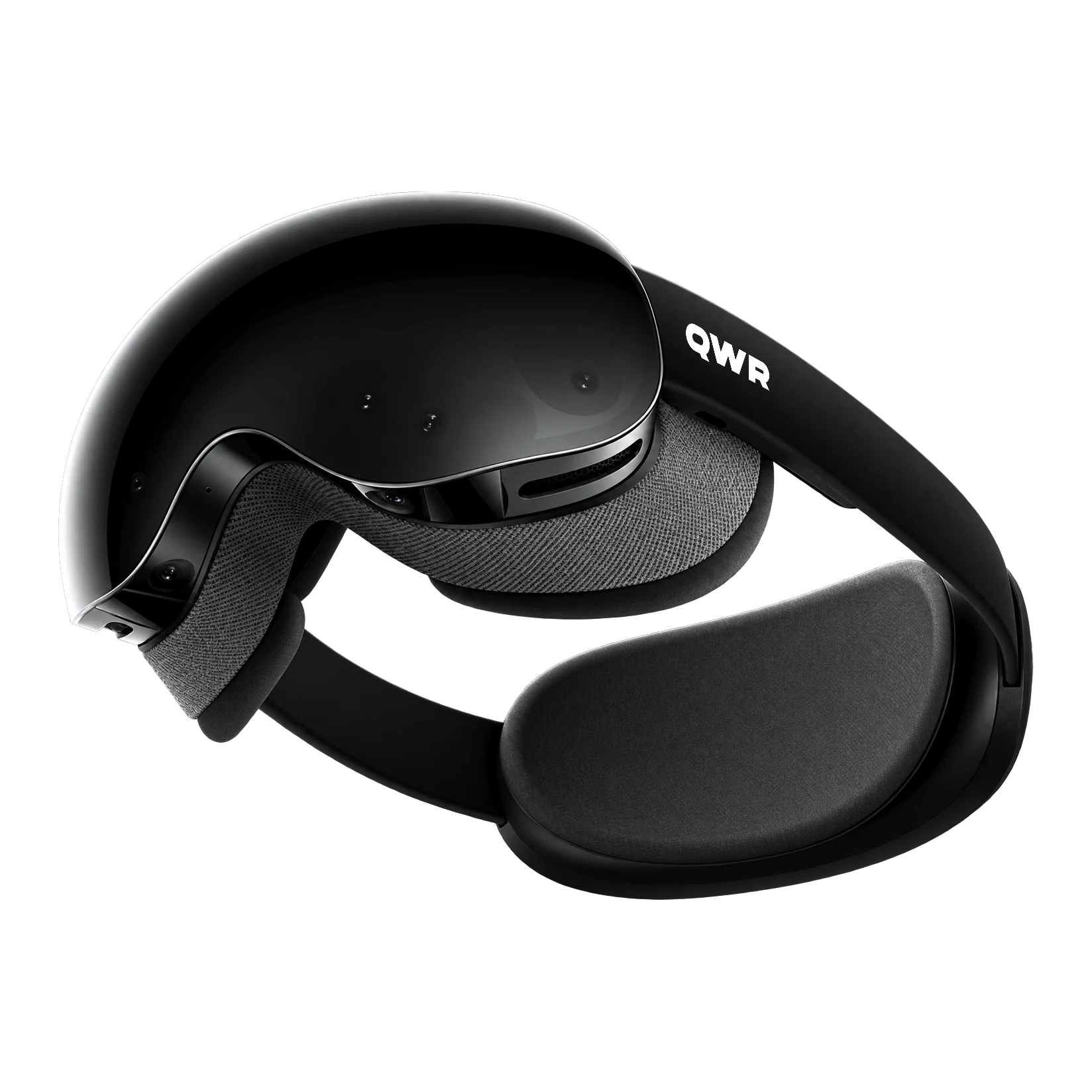 QXR-06-07 6DoF standalone mixed-reality flagship headset, QWR-branded product render