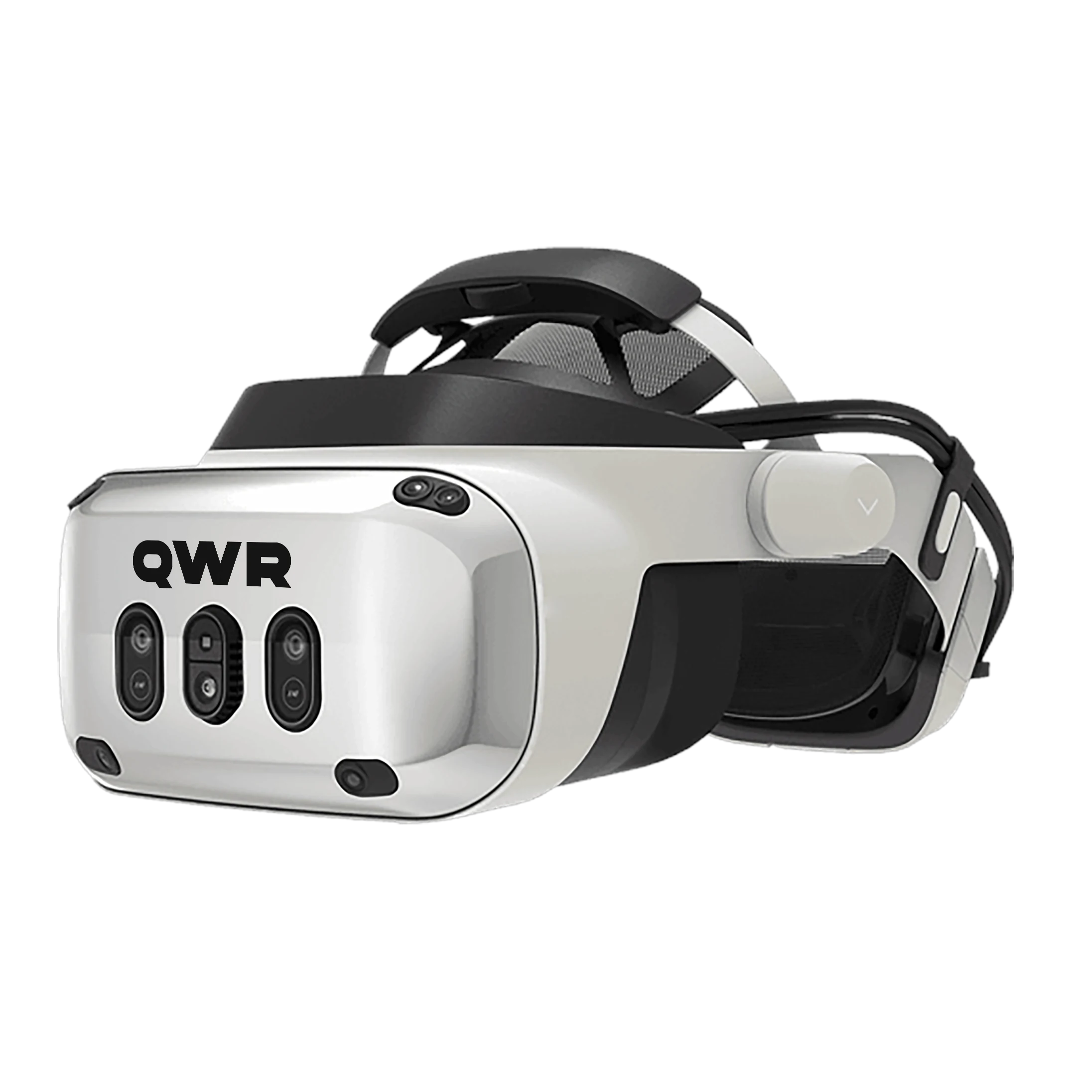 QXR-06-08 6DoF PC-tethered XR headset, QWR-branded product render